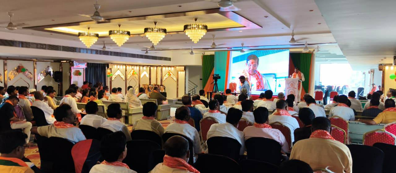 पंडित दीनदयाल उपाध्याय दोन दिवसीय जिल्हा प्रशिक्षण महाअभियान शिबिर उत्साहपूर्ण व प्रेरणादायी वातावरणात संपन्न झाला.